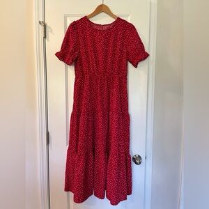 Red Polka Dot Dress